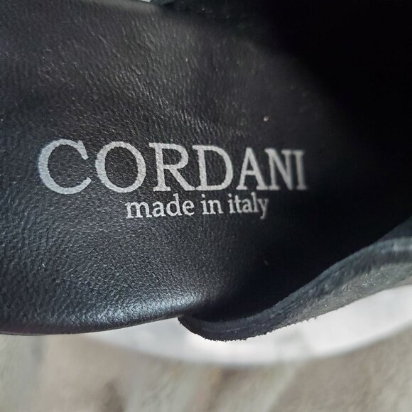 Cordani Shoes Womens EU 37 US 6.5-7 Black Suede Gerry Ankle Boots - Picture 9 of 11